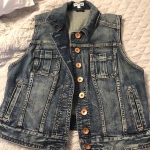 Denim vest